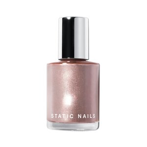 Static Nails Liquid Glass Lacquer Rose Gold