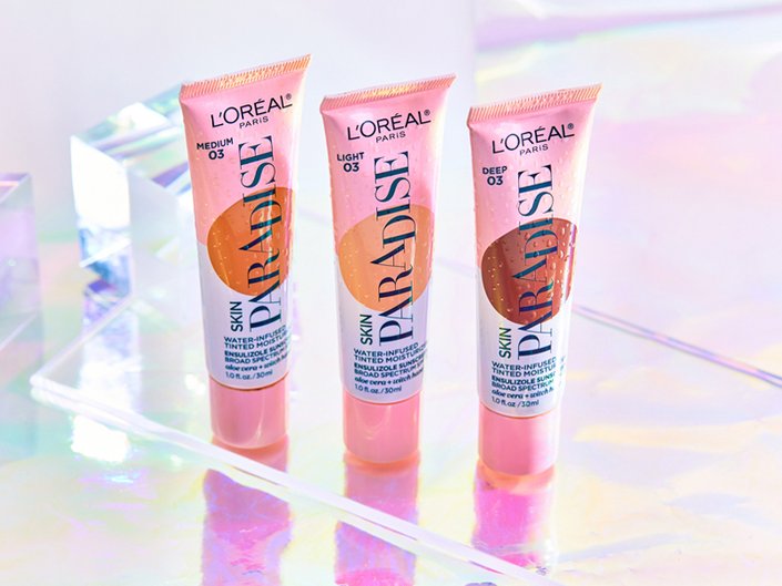 l'oreal paris skin paradise water-infused tinted moisturizer