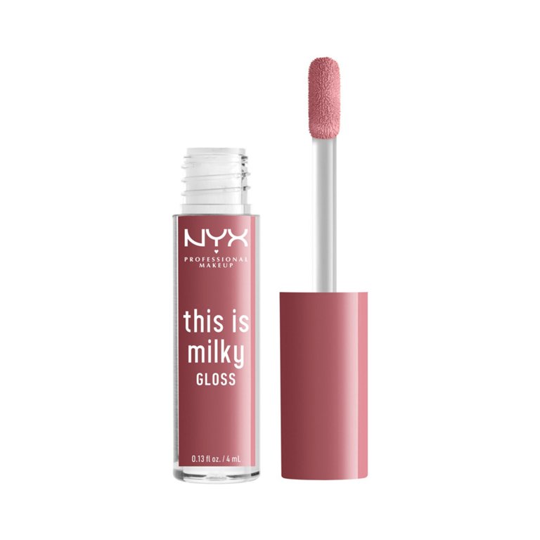 nyx professional makeup this is milky lip gloss