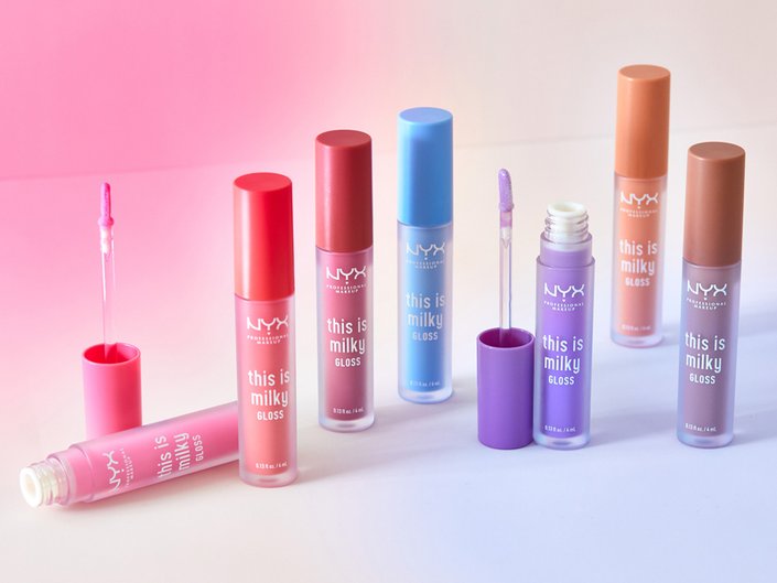 NYX Professional Makeup This Is Milky Gloss in various shades