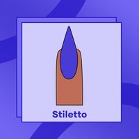 stiletto nail shape
