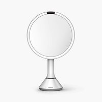 simplehuman round sensor mirror with touch control brightness