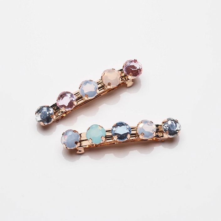 scunci gemstone barrettes