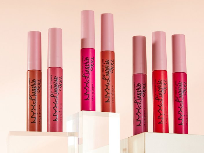 12 New Nyx Lip Lingerie Liquid Lipstick