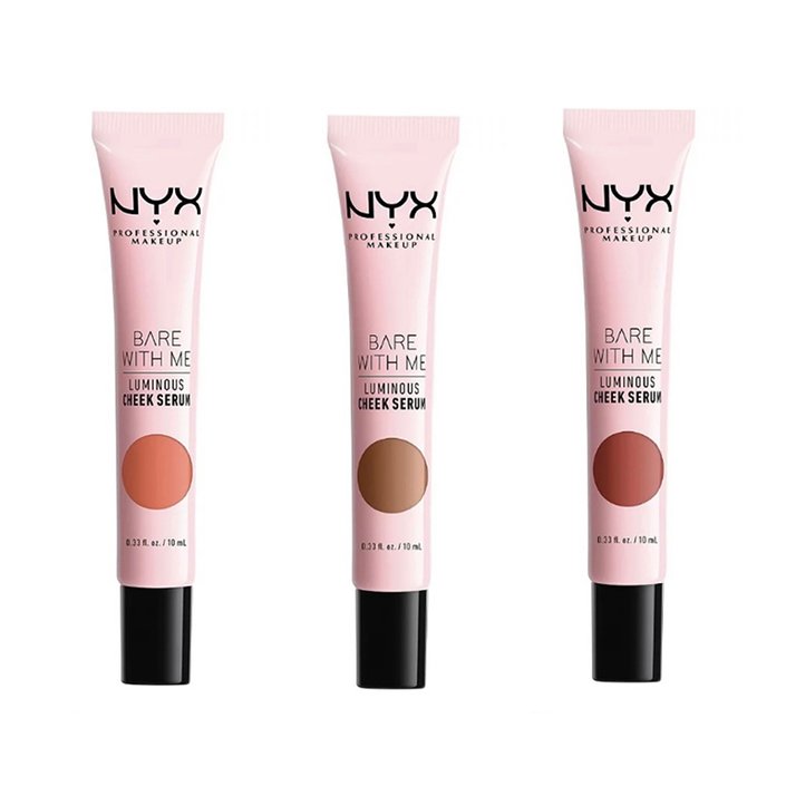 nyx professional makeup bare with me luminous cheek serum