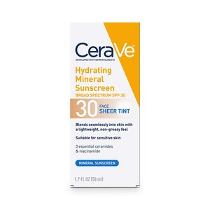 CeraVe Hydrating Sunscreen Face Sheer Tint SPF 30