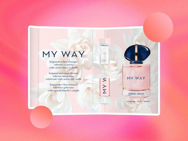 Armani my sales way free sample