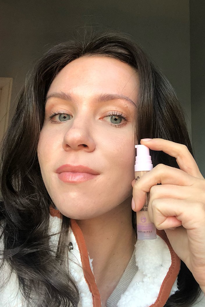 nyx bare with me concealer serum in vanilla