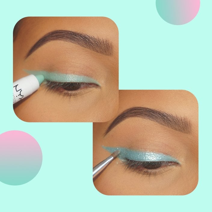 How to Wear Mint Makeup for the Holidays