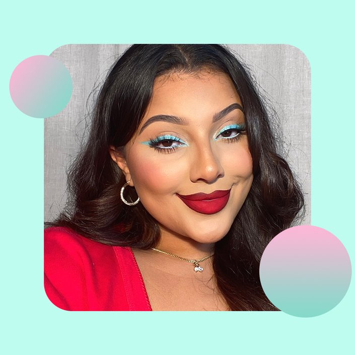 How to Wear Mint Makeup for the Holidays