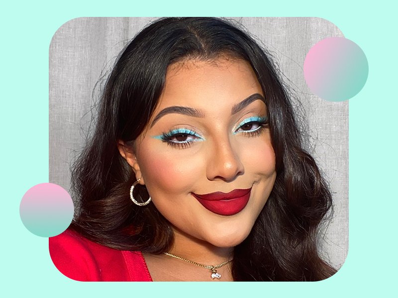 How to Wear Mint Makeup for the Holidays