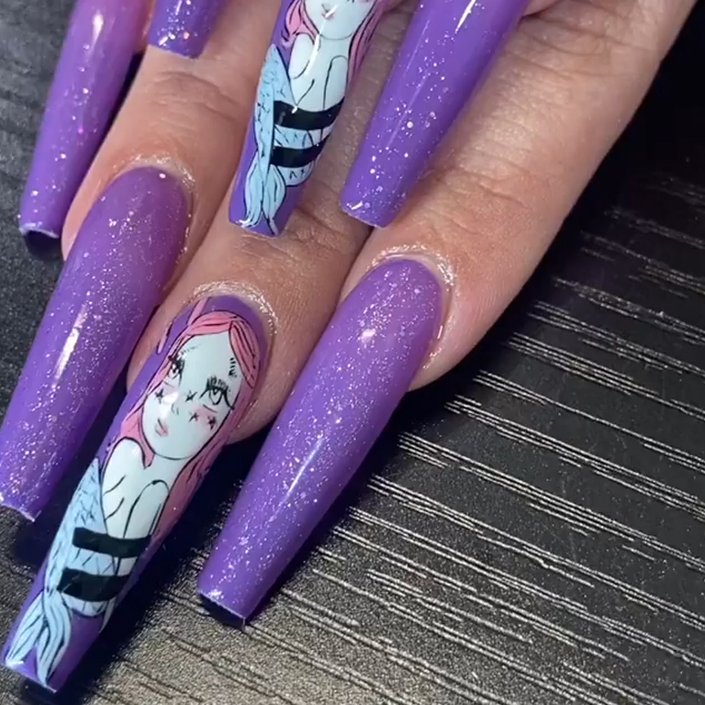 extra long tapered square nails