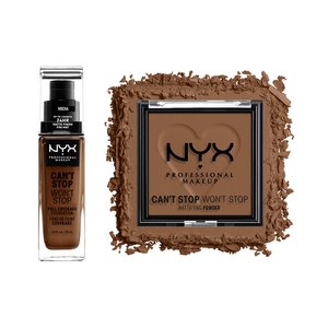 nyx cant stop wont stop foundation and powder