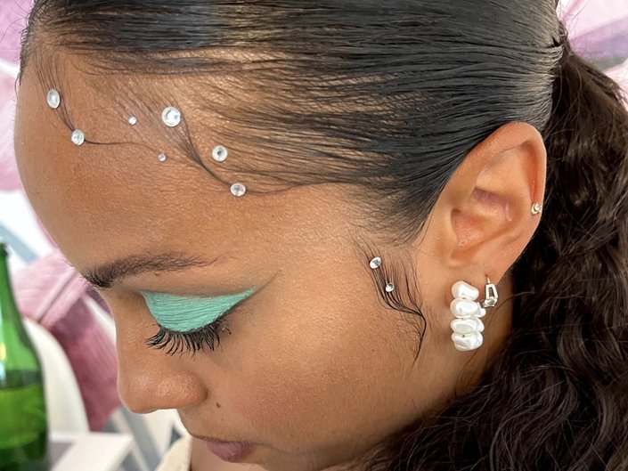 glam baby hairs