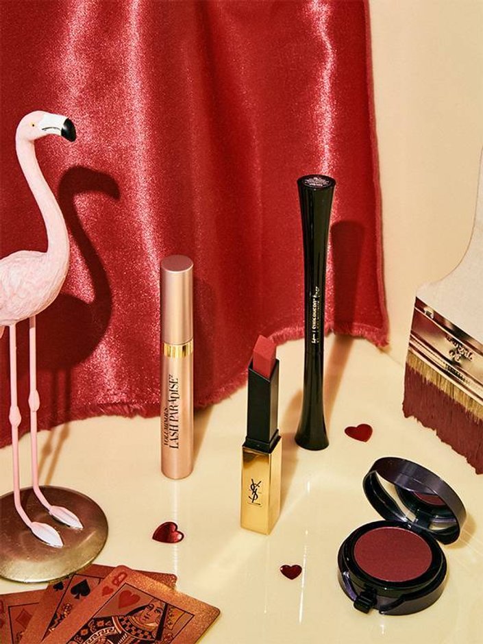 red makeup products