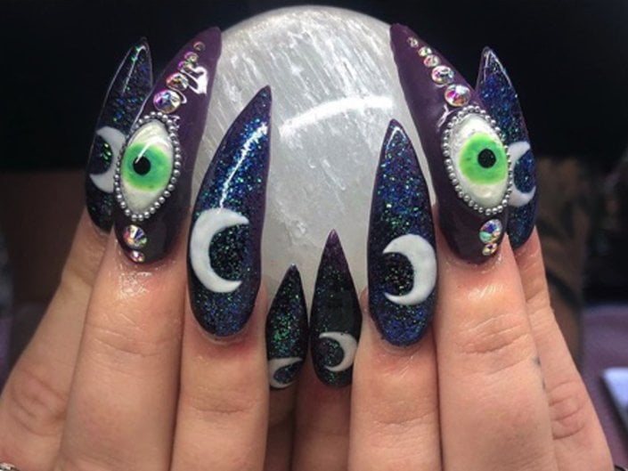 witch nail art