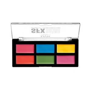 nyx sfx colorful school spirit eyeshadow