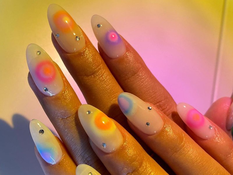 The Coolest Aura Nail Designs for 2021