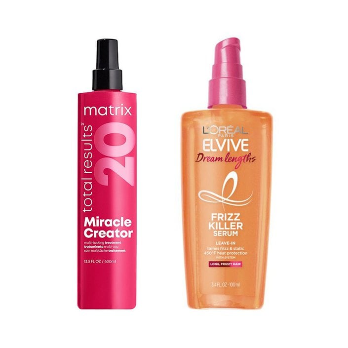 matrix total results hair treatment, loreal paris frizz killer serum
