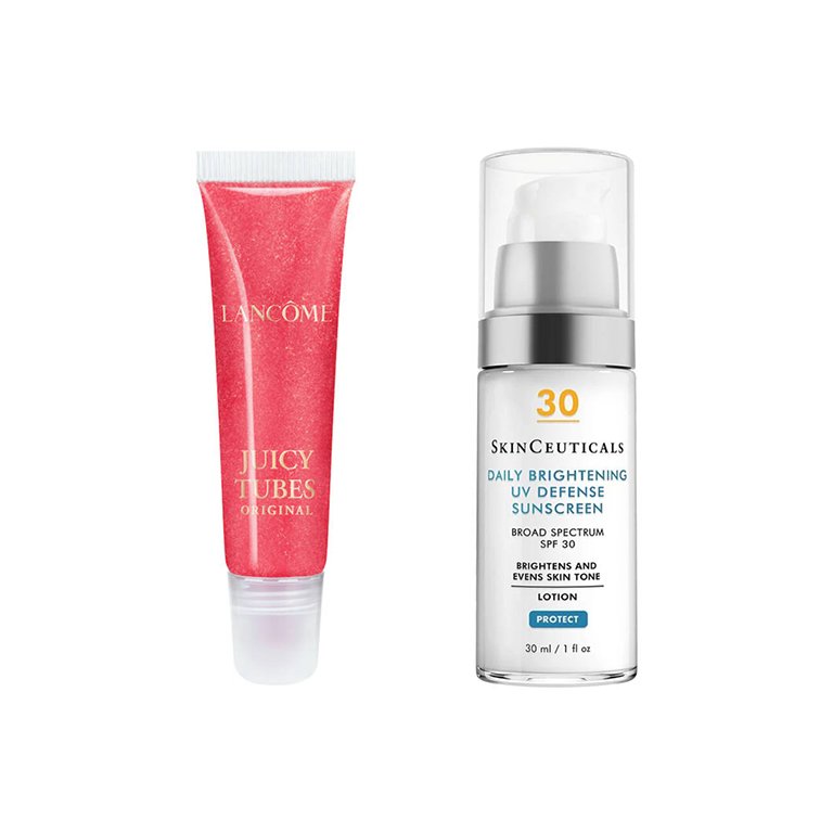 Lancôme Juicy Tubes, SkinCeuticals Daily Brightening UV Defense Sunscreen SPF 30