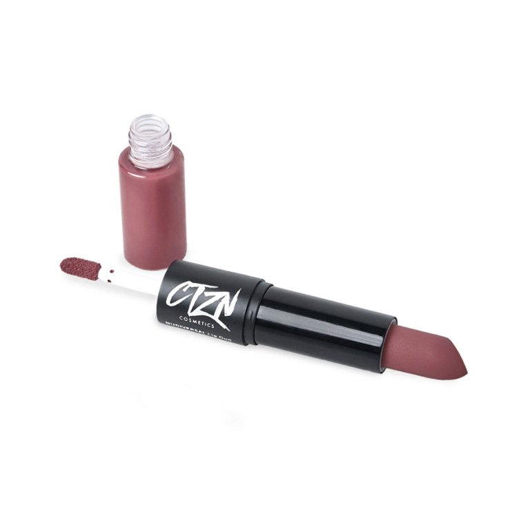 ctzn cosmetics mauve lipstick