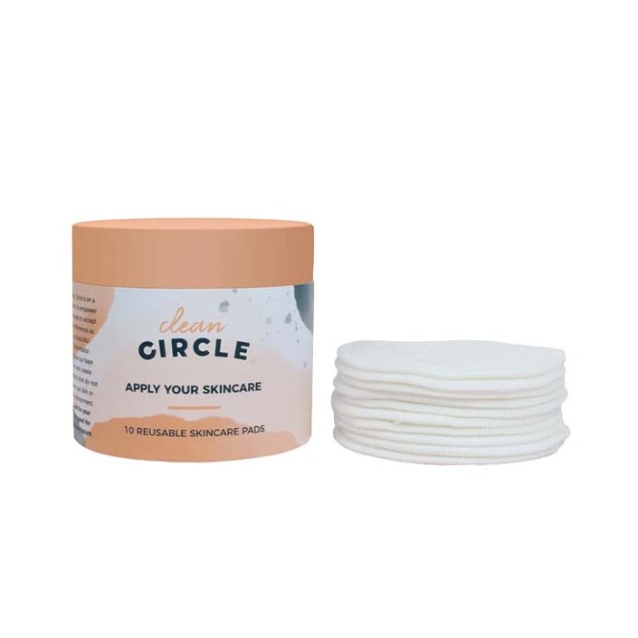 clean circle bamboo pads