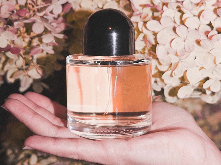 spring fragrance pink bottle