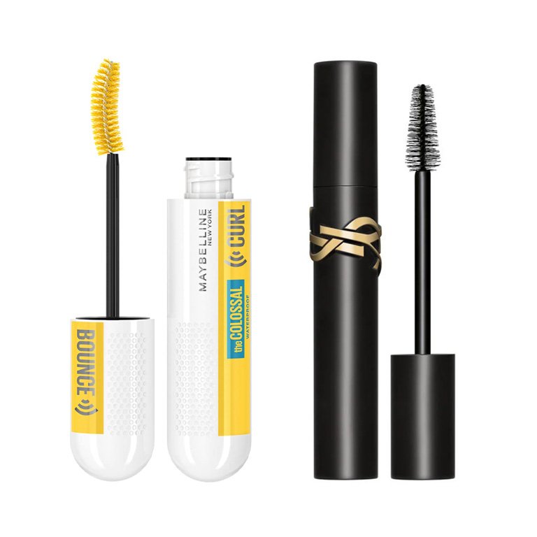 ysl mascara, maybelline colossal mascara