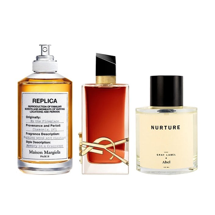 maison margiela replica perfume, ysl libre perfume, abel nurture perfume