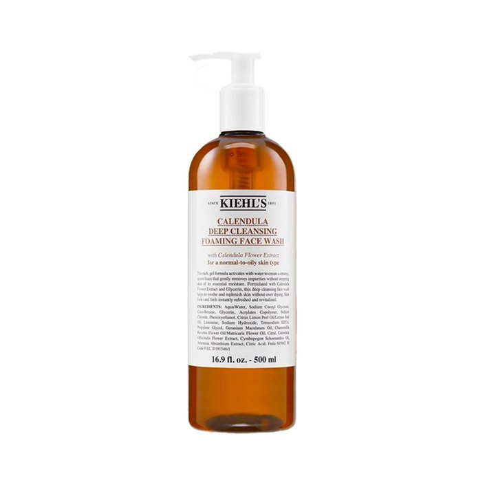 Kiehl’s Calendula Deep Cleansing Foaming Face Wash