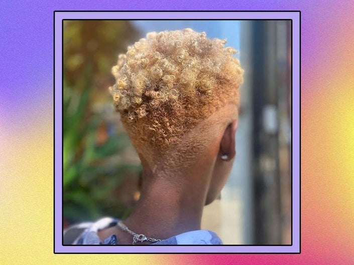 How to Bleach Natural Curls