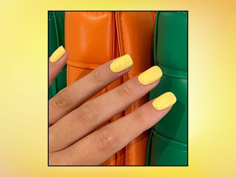 Simple Yellow Nail Polish Designs To Try for Spring