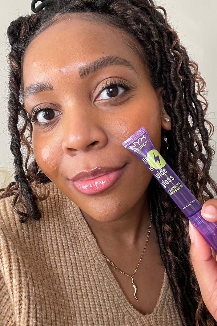 nyx this is juice gloss in passion fruit snatch