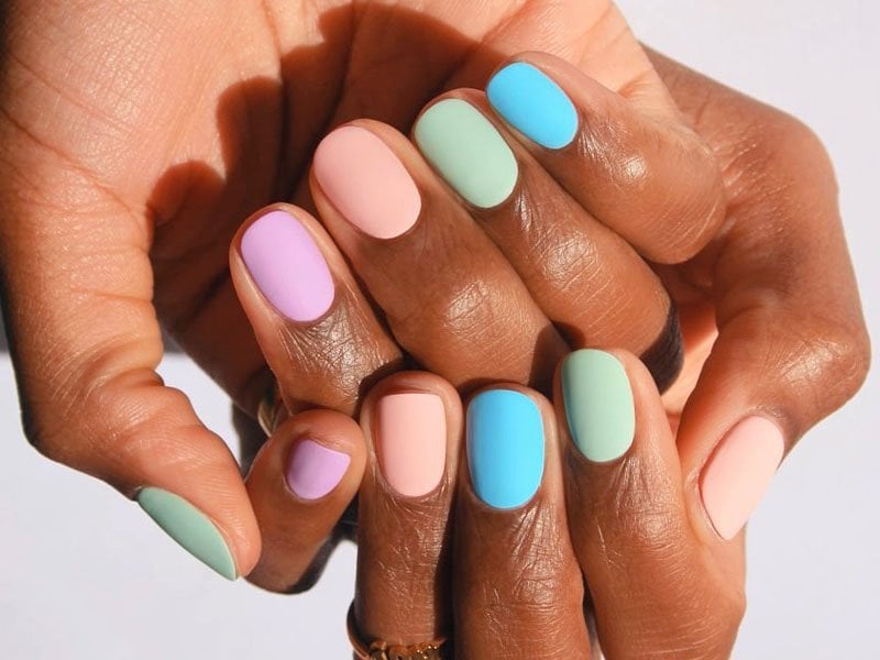 Why do some people paint one nail a different color? - Quora