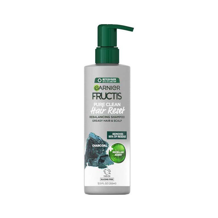 Garnier Fructis Pure Clean Hair Reset Rebalancing Charcoal Shampoo