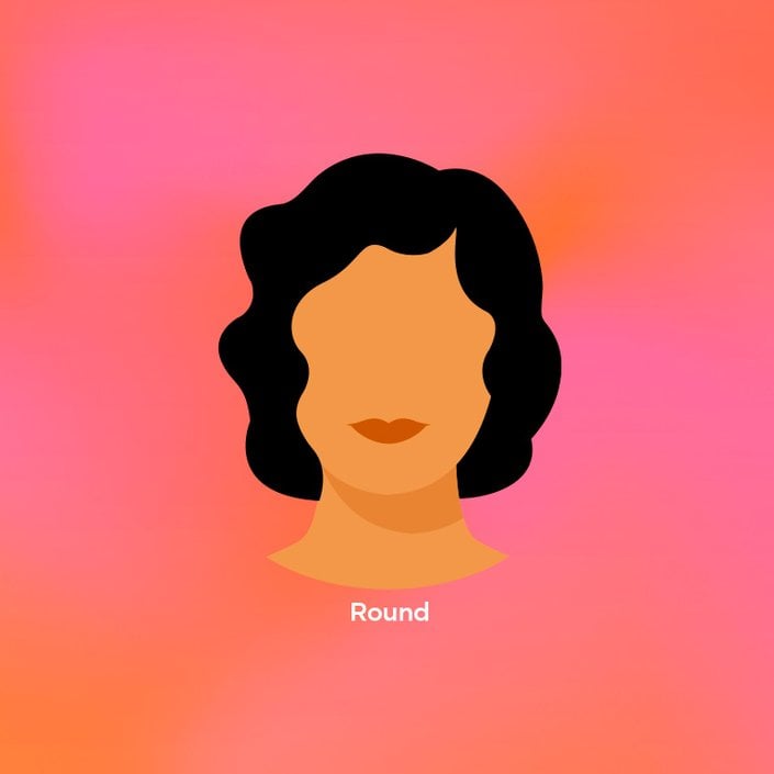 bob haircut on round face shape