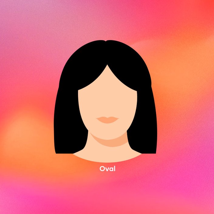 bob haircut on oval face shape