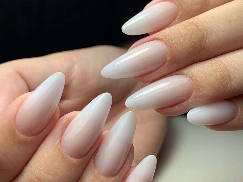 Milky Nails Manicure Ideas 