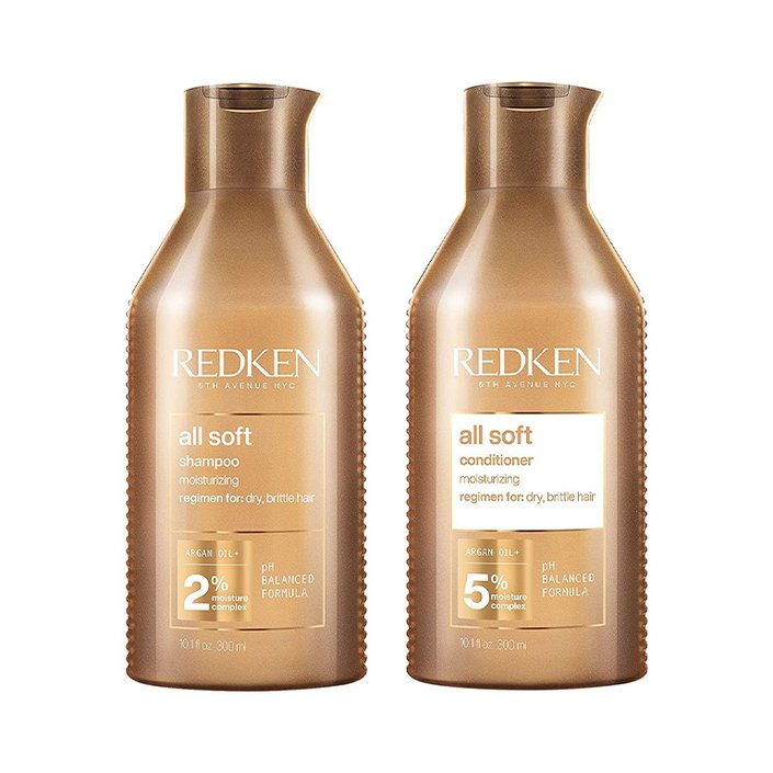 Redken All Soft Shampoo and Conditioner