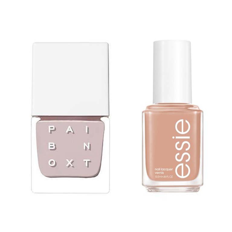 Paintbox Nail Lacquer Like Mystery, Essie Keep Branching Out
