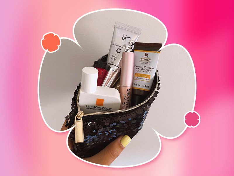 How to Pack a Makeup Bag with Beauty Products