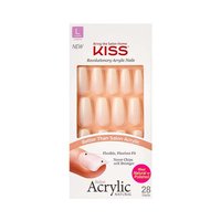 KISS salon acrylic natural nails