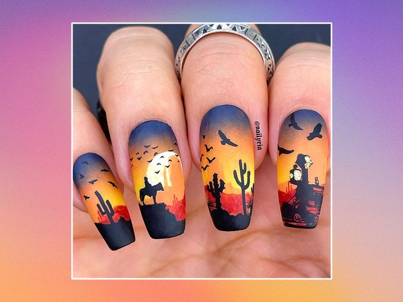 5. "Tattooed Temptation: Bad Boy Book Inspired Nail Art" by Nails Magazine - wide 5