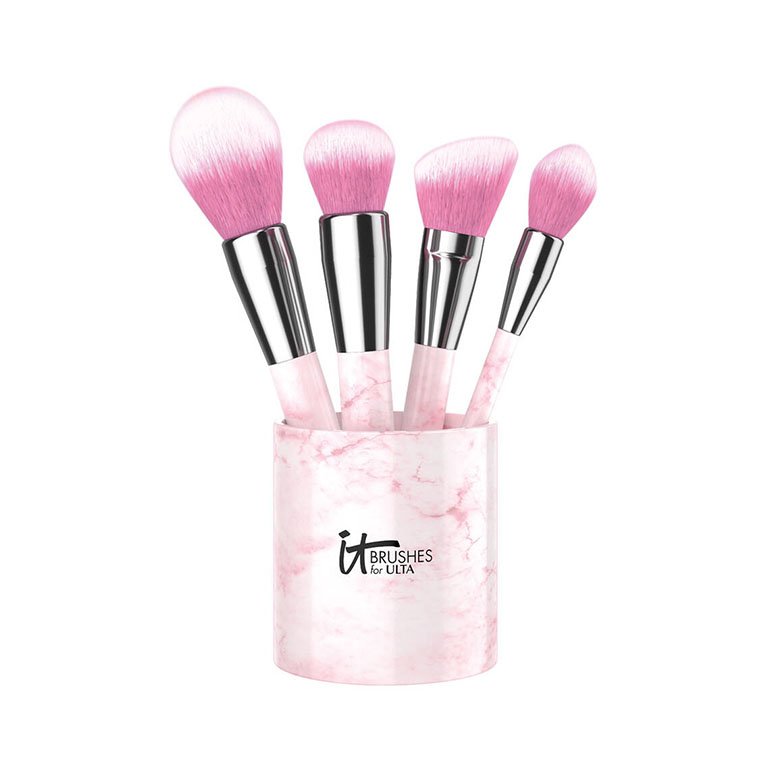 IT Cosmetics Rose Marble Complexion Makeup Brush Set