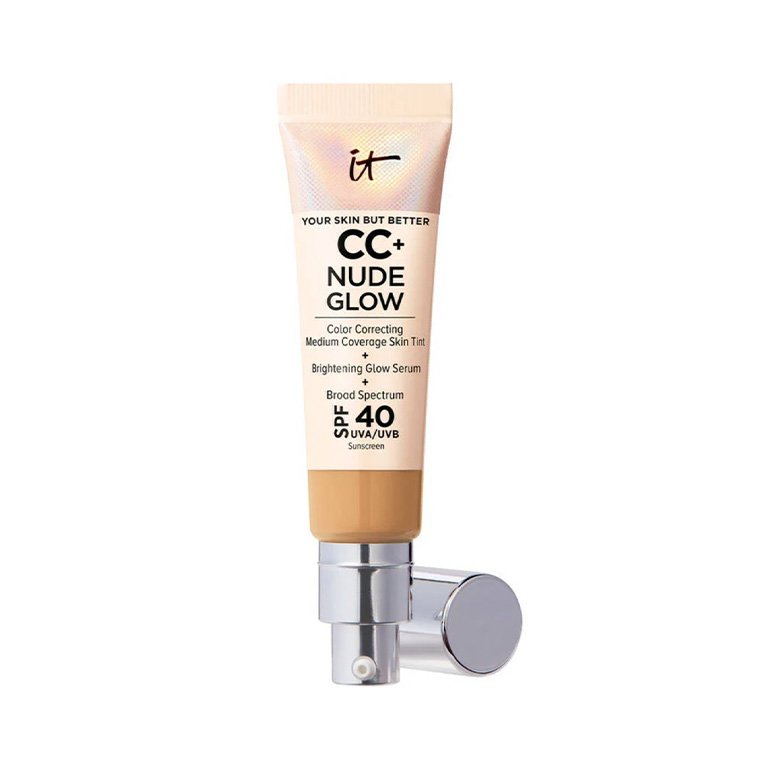 IT Cosmetics CC+ Nude Glow Lightweight Foundation + Glow Serum With SPF 40