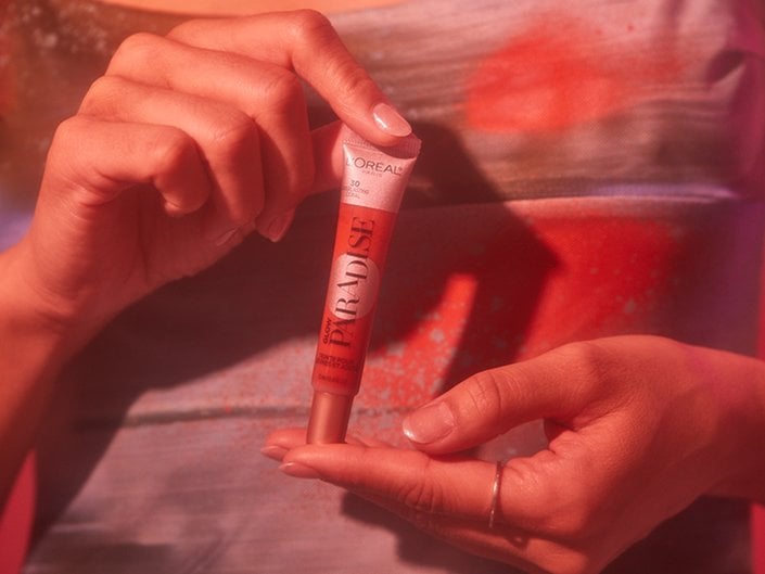 lop glow paradise lip + cheek tint
