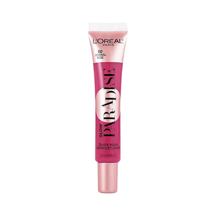 loreal paris glow paradise lip + cheek tint