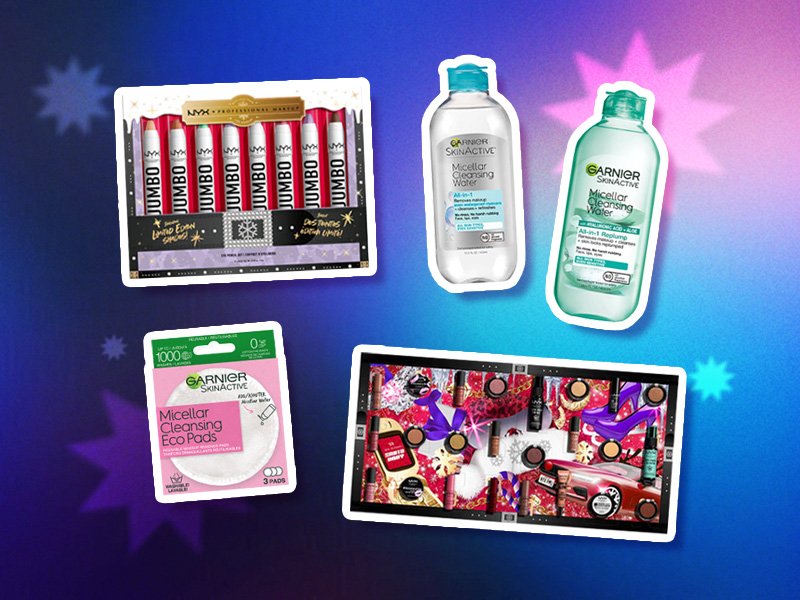 Image of NYX Professional Makeup and Garnier products