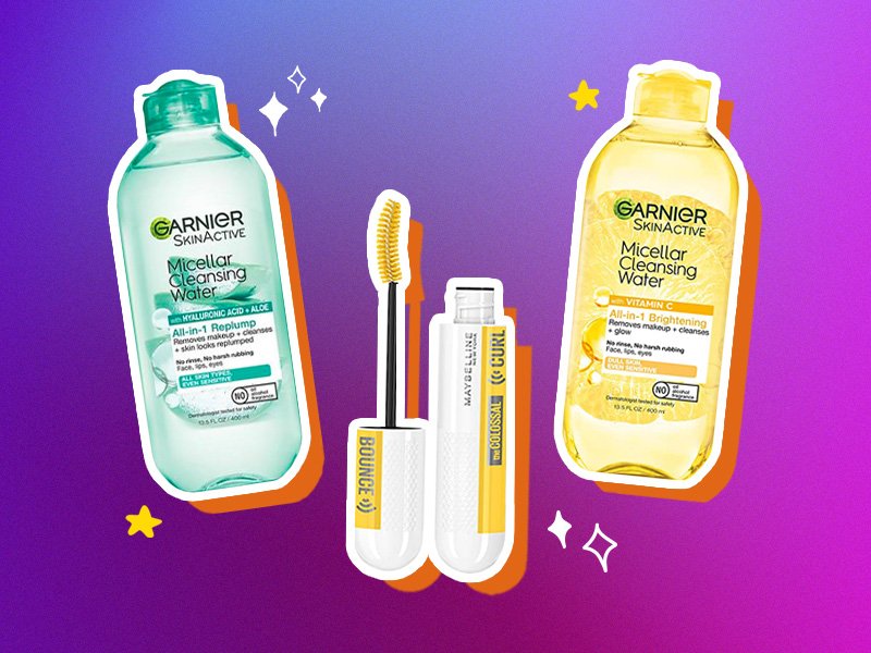 garnier and maybelline products