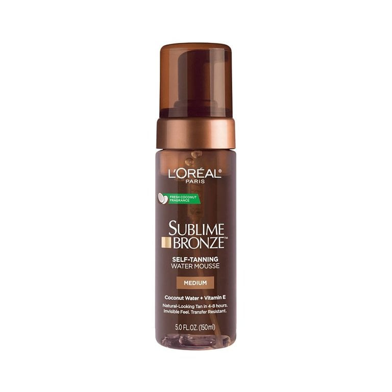 l'oreal paris sublime bronze self-tanner water mousse